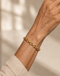 Sapphira | Pulsera de eslabones geométricos