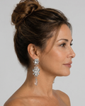 Pendientes Celeste - Plata