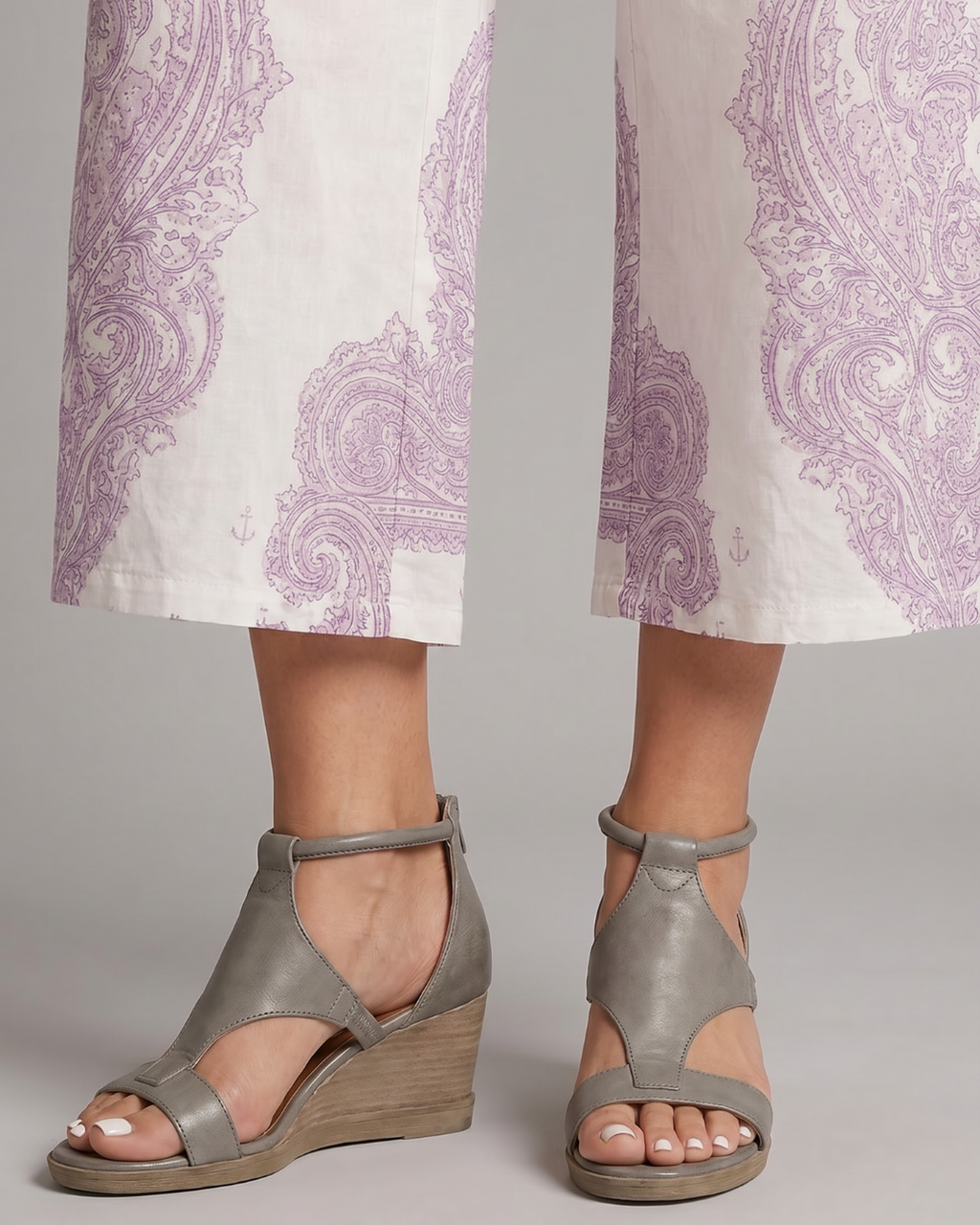 Elokeza | Sandalias de cuña con puntera abierta y cómodas