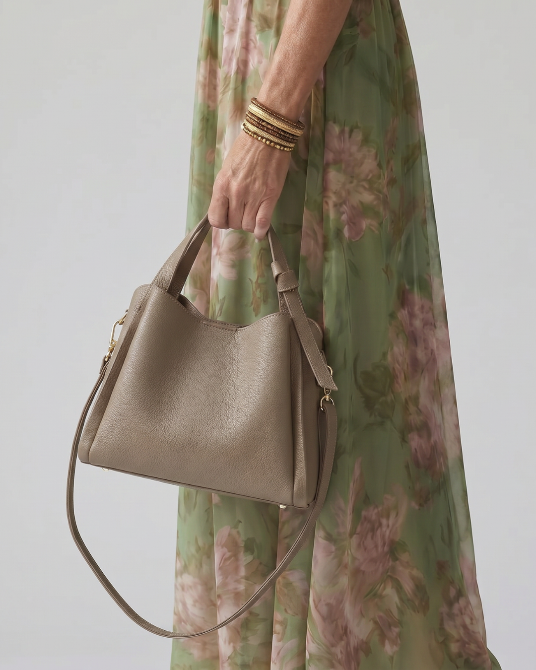 Corinne | Bolso bandolera de cuero granulado