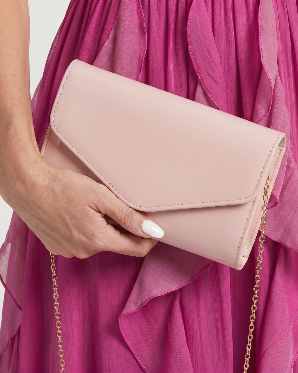 Calista | Bolso de mano compacto con solapa tipo sobre