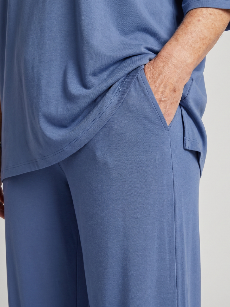 Ramse | Conjunto de top oversize de manga corta y pantalones de pierna ancha