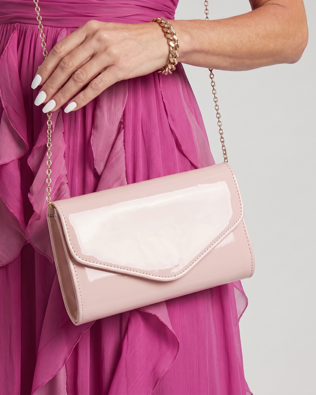 Calista | Bolso de mano compacto con solapa tipo sobre
